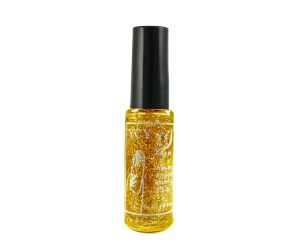 Nail Art Striper Nail Polish - Gold Glitter Holographic #322