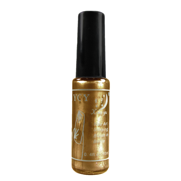 Nail Art Striper Nail Polish – Gold Pearl #327