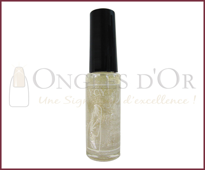 Nail Art Striper Nail Polish – Ivory Glitterl #369