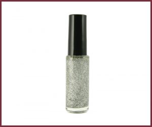 Nail Art Striper Nail Polish - Silver Holographic #273