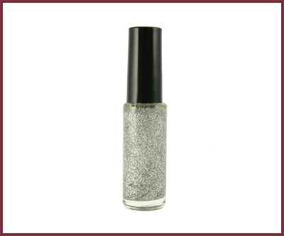 Nail Art Striper Nail Polish – Silver Holographic #273