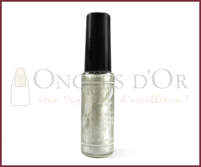 Nail Art Striper Nail Polish – Silver Pearl #394