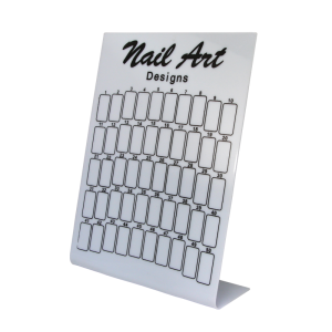 Nail Design Display Board (50 spots) - Black Print