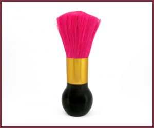 Nail Dust Brush - Deluxe Big - Pink