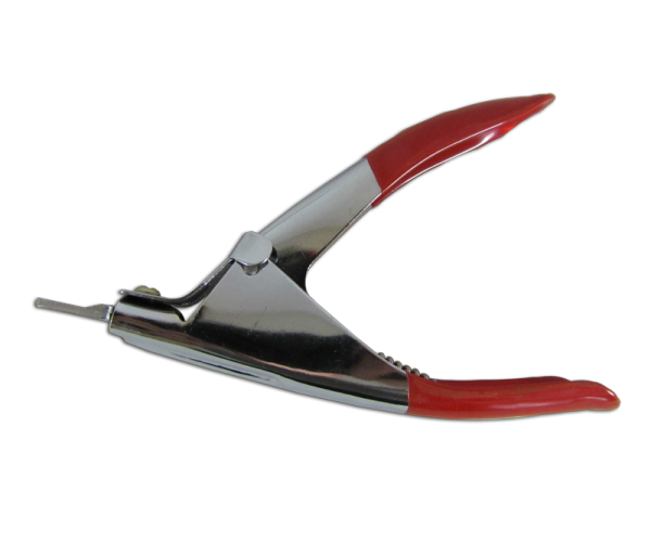 Nail Tip Cutter – Non-Slip Handle – Red