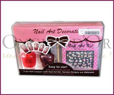 Nail polish (2) Kit and Decals Sheet (ADK201)