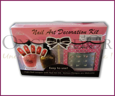 Nail polish (2) Kit and Decals Sheet (ADK203)