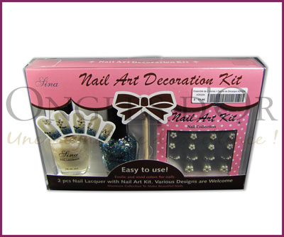 Nail polish (2) Kit and Decals Sheet (ADK204)