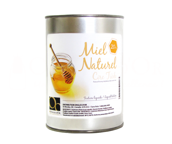Natural Honey Depilatory Lukewarm Wax (20 oz.) (1)