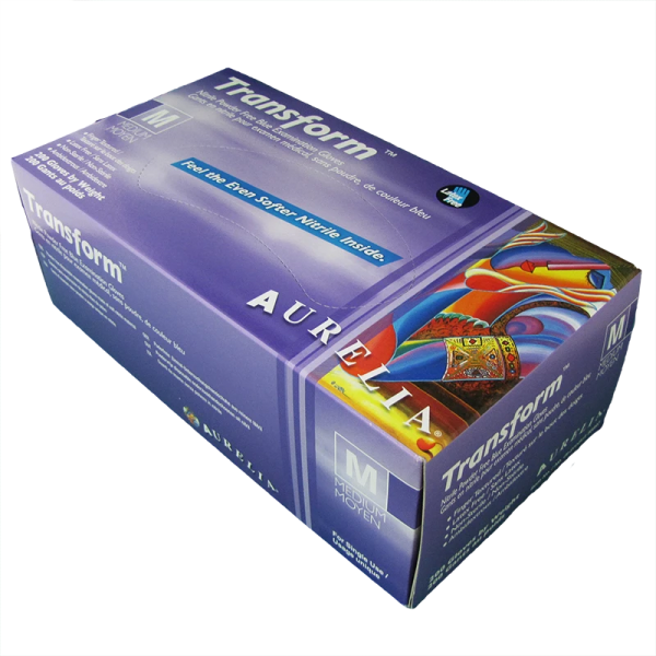 Nitrile Powder Free Gloves Aurelia Transform Medium (200 units)