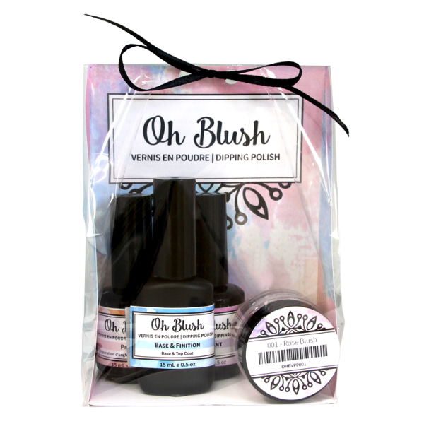 Oh Blush Dipping Polish – Kit 1, Rose Blush