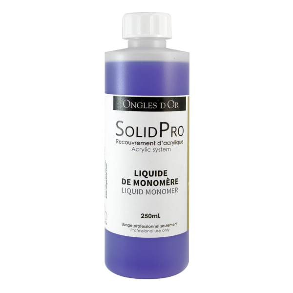 Ongles d'Or Solid Pro Monomer Liquid 250mL