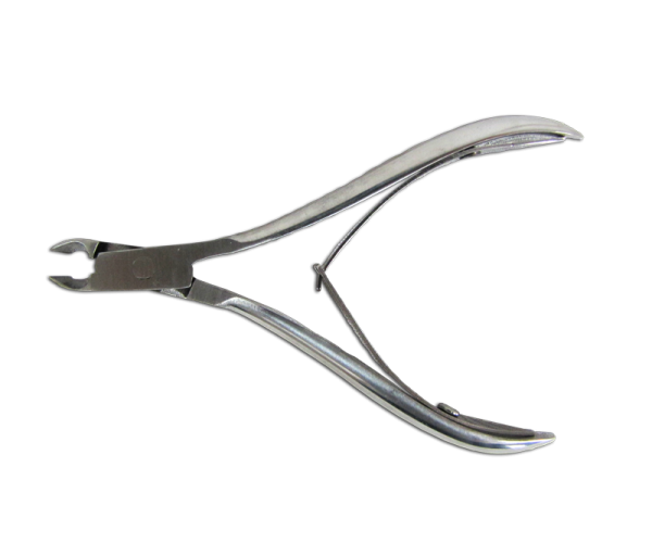 Ongles d'Or Stainless Steel Cuticle Nippers - Silver