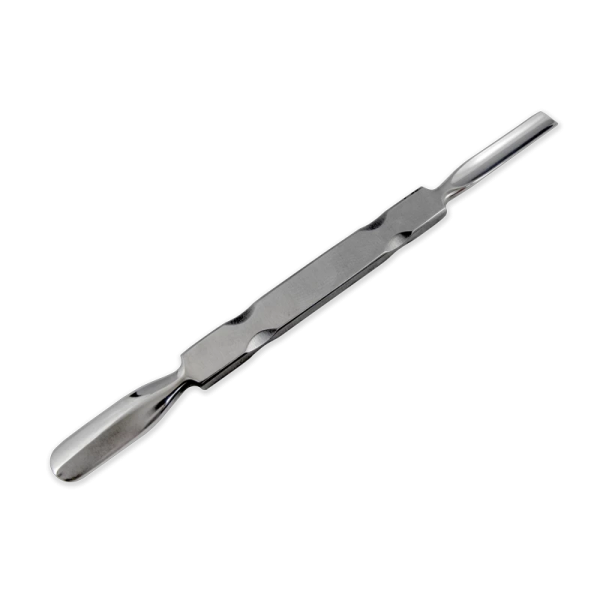 Ongles d'Or Stainless Steel Double Ended Cuticle Pusher – Flat Grip