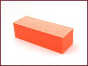 Orange Buffer Block (White Paper) (100/100) (Unit)