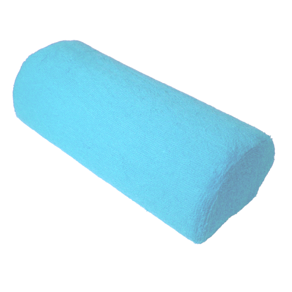 Padded manicure armrest with zipper – baby blue