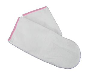 Paraffin Terry Mitts (One pair) - Pink