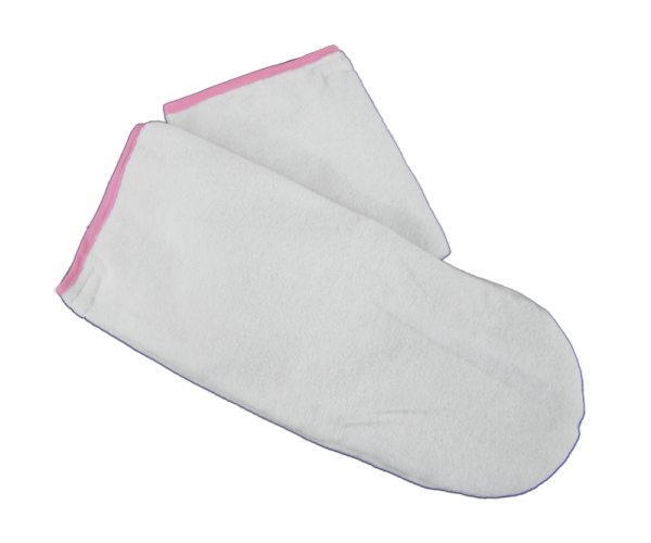 Paraffin Terry Mitts (One pair) – Pink