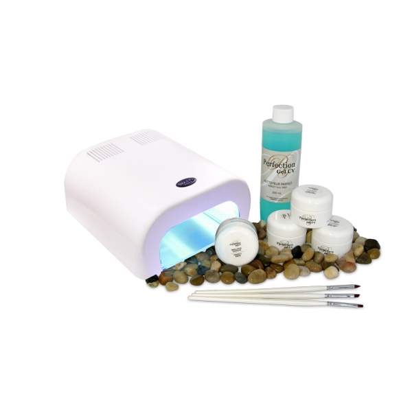 Perfection UV Gel Starting Kit with 36 Watts UV Lamp