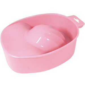 Plastic Manicure Bowl - Light Pink