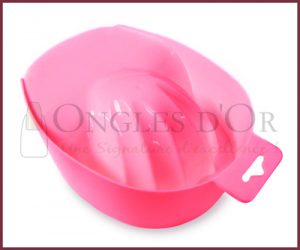 Plastic Manicure Bowl - Pink