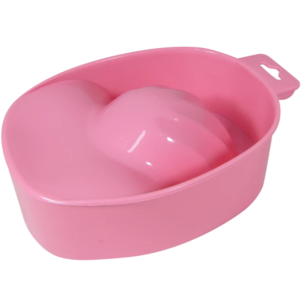 Plastic Manicure Bowl - Pink