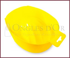Plastic Manicure Bowl - Yellow