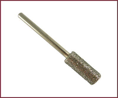 Pointe Diamant Cylindrique Petit Rugeux 3/32