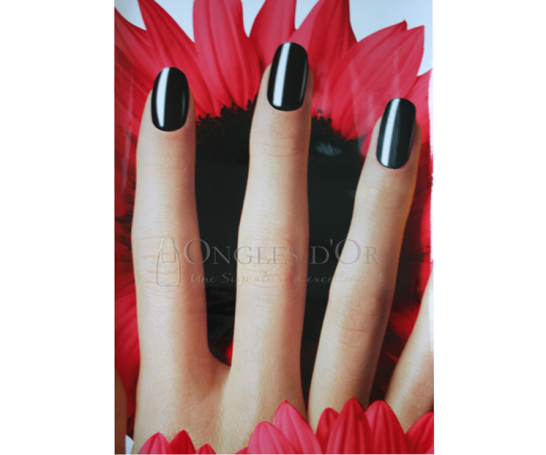 Poster – Nail and Big Red Flower (60 x 90 cm)