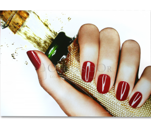 Poster - Nail and Champagne (60 x 90 cm)