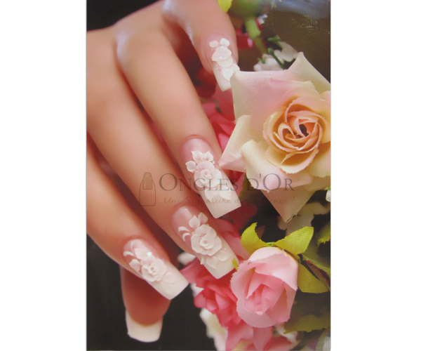 Poster Nail and Roses (24'' X 36'')