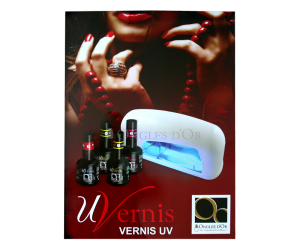 Poster - Ongles d'Or UVernis (17 x 22.75 inches)