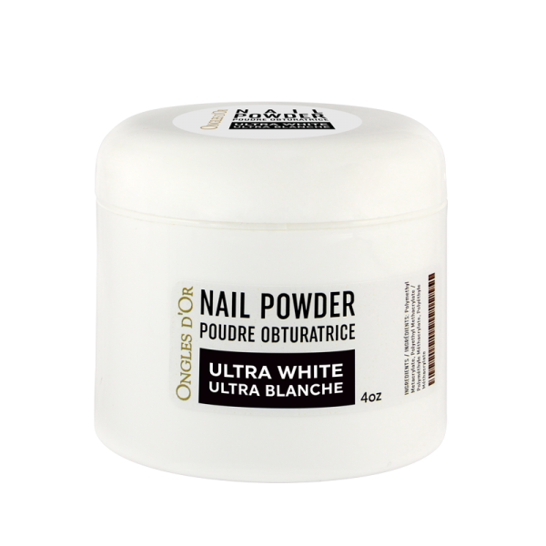 Professional Nail Powder – Ultra White 4 oz