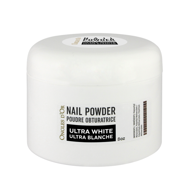 Professional Nail Powder – Ultra White 8 oz