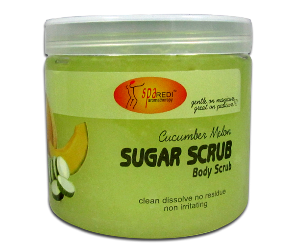 Redi Spa Sugar Scrub Cucumber and Melon 16oz