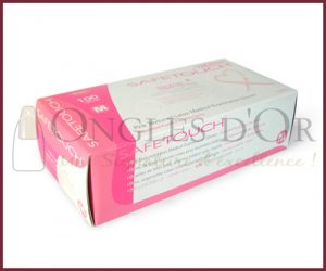 Safetouch Powder Free Latex Glove - Pink