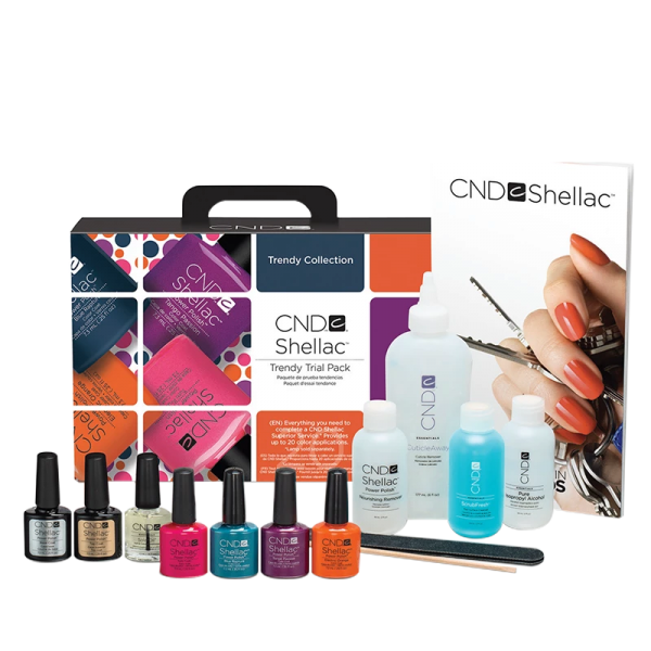 Shellac Intro Pack UV Polish Trendy Collection