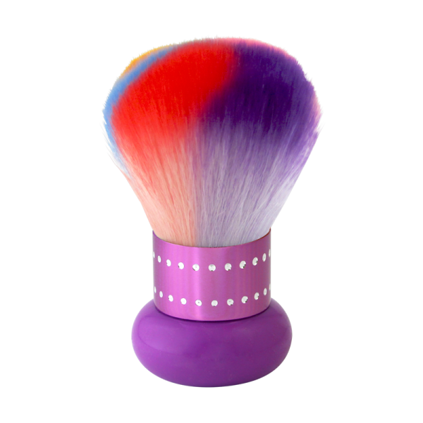Short Dust Brush Multicolor Diamond (w) (Purple base)