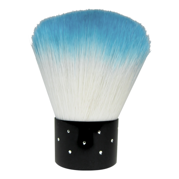 Short Dust Brush Sky Blue/ White Diamond (w)