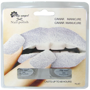 Silver Caviar Manicure Lily Angel Set of Nail Polish