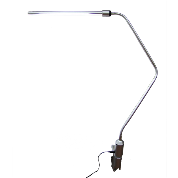 Silver Flexible Led Desk Lamp Ikonna (LMP-SLS) [LTLFIA)