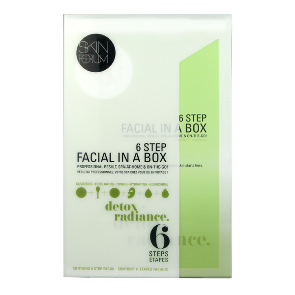 Skin Forum 1×6 Step Facial in a Box – Detox + Radiance
