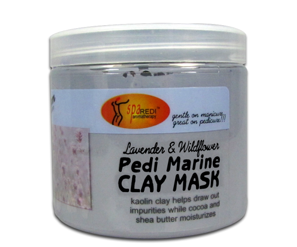 Spa Redi Clay Mask Lavender and Wild Flowers 16 oz