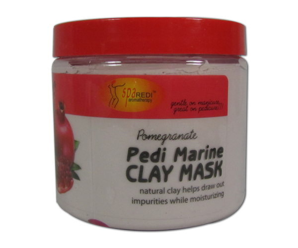 Spa Redi Clay Mask Pomegranate 16 oz