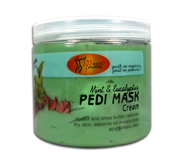 Spa Redi Cream Mask Mint and Eucalyptus 16 oz