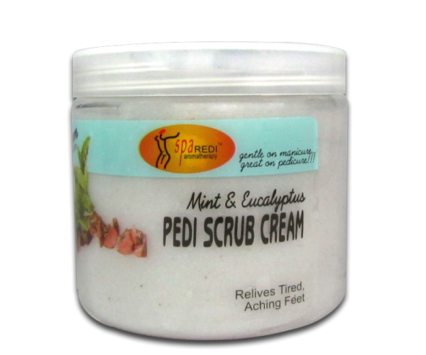 Spa Redi Exfoliating Cream Mint and Eucalyptus 16 oz