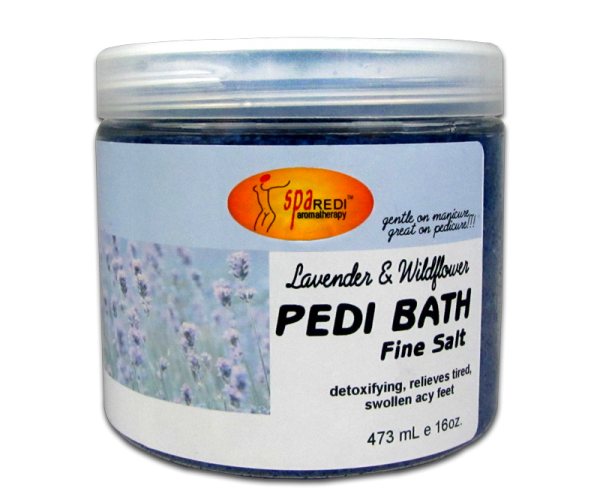 Spa Redi Fine Salt Soak Lavender and Wild Flowers 16 oz