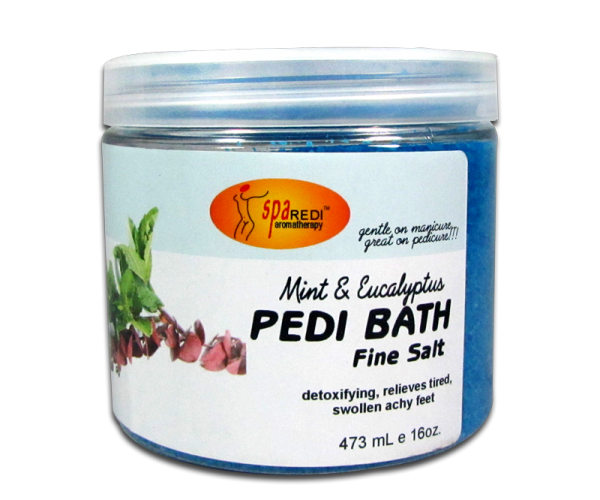 Spa Redi Fine Salt Soak Mint and Eucalyptus 16 oz