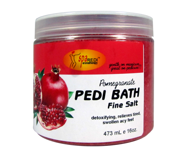 Spa Redi Fine Salt Soak Pomegranate 16 oz