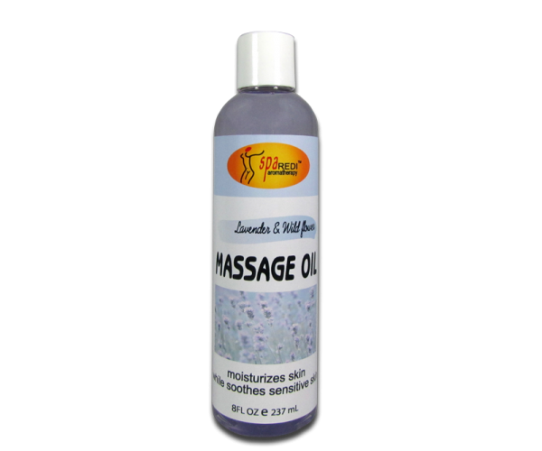 Spa Redi Massage Oil Lavender and Wild Flowers 8oz